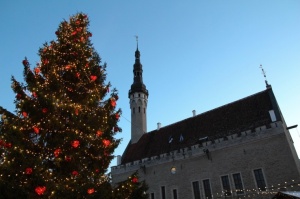 Igaunijas galvaspilsētā Tallinā valda Ziemassvētku noskaņa 1