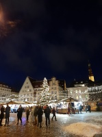 Igaunijas galvaspilsētā Tallinā valda Ziemassvētku noskaņa 4