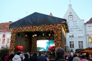 Igaunijas galvaspilsētā Tallinā valda Ziemassvētku noskaņa 9