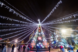 Daugavpils Ziemassvētku laikā saposusies īpaši grezni 13