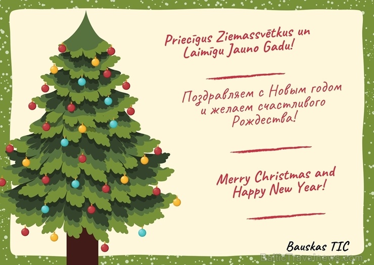 Travelnews.lv pateicas par mīļajām Ziemassvētku dāvanām un apsveikumiem - Bauskas Tūrisma informācijas centrs 274174