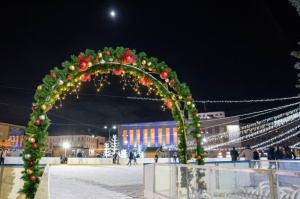 Daugavpilī izveidota brīnisķīga slidotava, kur ziemas priekus iespējams baudīt līdz pat 2020. gada 8. martam 1