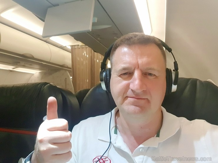 Travelnews.lv lido biznesa klasē ar «Turkish Airlines» no Rīgas uz Denpasaru caur Stambulu. Foto: ar Samsung Galaxy Note8 274583