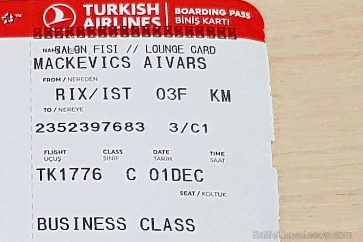 Travelnews.lv ar «Turkish Airlines» biznesa klases biļeti iepazīst «Primeclass Business Lounge» lidostā «Rīga» Foto: Samsung 274897