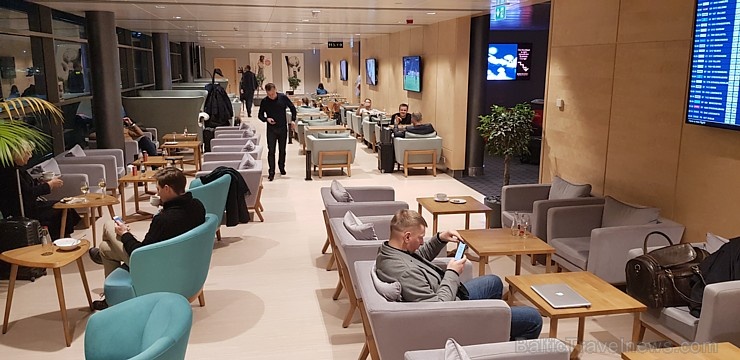 Travelnews.lv ar «Turkish Airlines» biznesa klases biļeti iepazīst «Primeclass Business Lounge» lidostā «Rīga» Foto: Samsung 274898