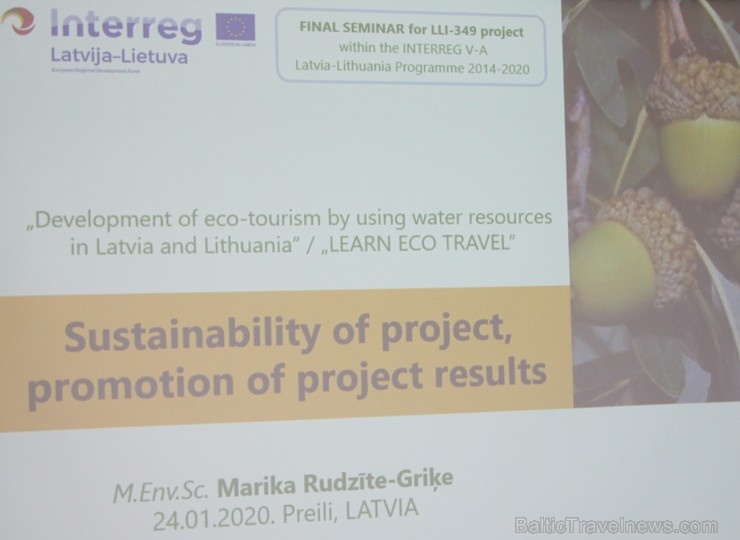 Travelnews.lv piedalās 24.01.2020 Preiļu seminārā «Ekotūrisma attīstība Latvijā un Lietuvā izmantojot ūdens resursus» 275349