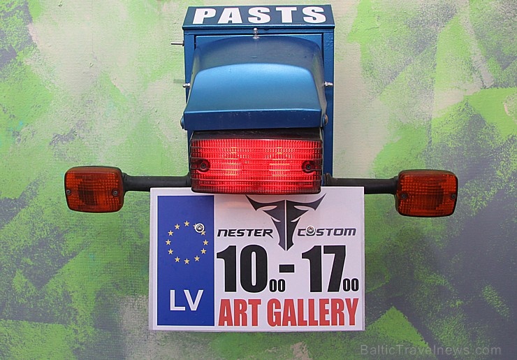 Travelnews.lv Preiļos iepazīst unikālu vietu Latvijai «Nester Custom Moto & Metal Art Gallery» 275404