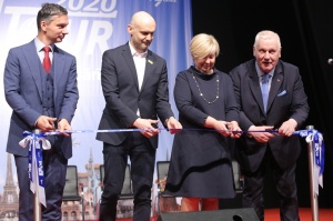 Travelnews.lv prezentē tūrisma izstādes «Balttour 2020» oficiālo atklāšanu. Foto: Rojs Maizītis 14
