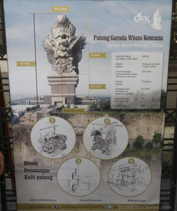 Travelnews.lv iepazīst Bali salā «Garuda Wisnu Kencana Cultural Park». Atbalsta: «Turkish Airlines» un «365 Brīvdienas» 276697