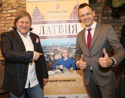 Rīgas viesnīcā «Pullman Riga Old Town» prezentē restorānu ceļvedi «Latvija» angļu un krievu valodā 6