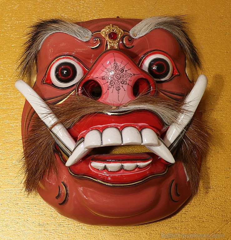 Bali viesnīcas «Ayung Resort Ubud» mākslas darbi, maskas un skulptūras. «Turkish Airlines» un «365 Brīvdienas» 279734