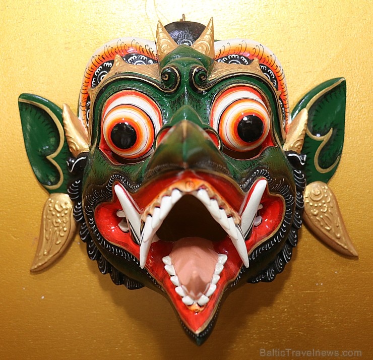 Bali viesnīcas «Ayung Resort Ubud» mākslas darbi, maskas un skulptūras. «Turkish Airlines» un «365 Brīvdienas» 279739