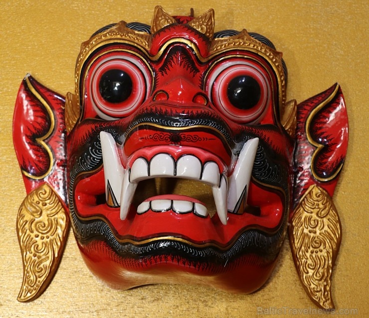 Bali viesnīcas «Ayung Resort Ubud» mākslas darbi, maskas un skulptūras. «Turkish Airlines» un «365 Brīvdienas» 279742