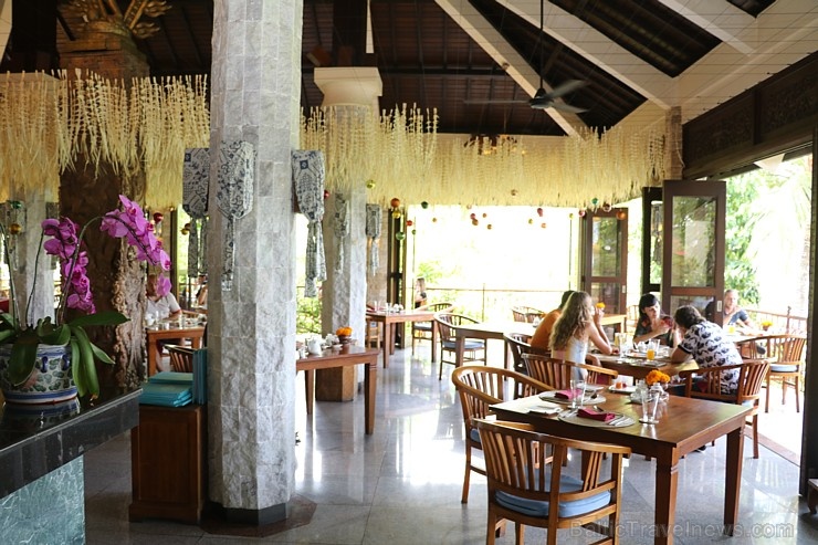Travelnews.lv izbauda Bali džungļu viesnīcas «Ayung Resort Ubud» brokastis. «Turkish Airlines» un «365 Brīvdienas» 279765