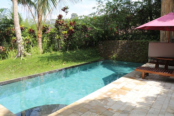 Travelnews.lv iepazīst Bali džungļu viesnīcas «Ayung Resort Ubud» villas.  «Turkish Airlines» un «365 Brīvdienas» 280047