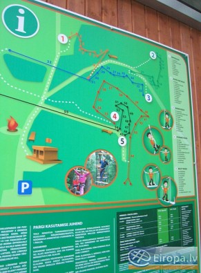Otepē tagad ir izveidots plašs piedzīvojumu parks. Sīkāka informācija internetā: www.seikluspark.ee 15112