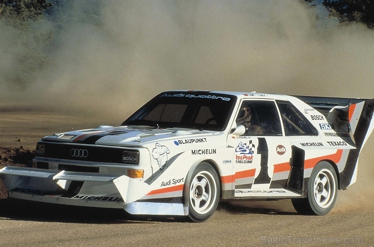 Leģendārā Audi pilnpiedziņas sistēma quattro šogad svin 40 gadu kopš tās prezentācijas Audi quattro modelī 1980. gadā 280118