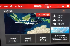 Travelnews.lv biznesa klasē ar «Turkish Airlines» lido maršrutā Bali- Stambula - Rīga. «Turkish Airlines» un «365 Brīvdienas» 6