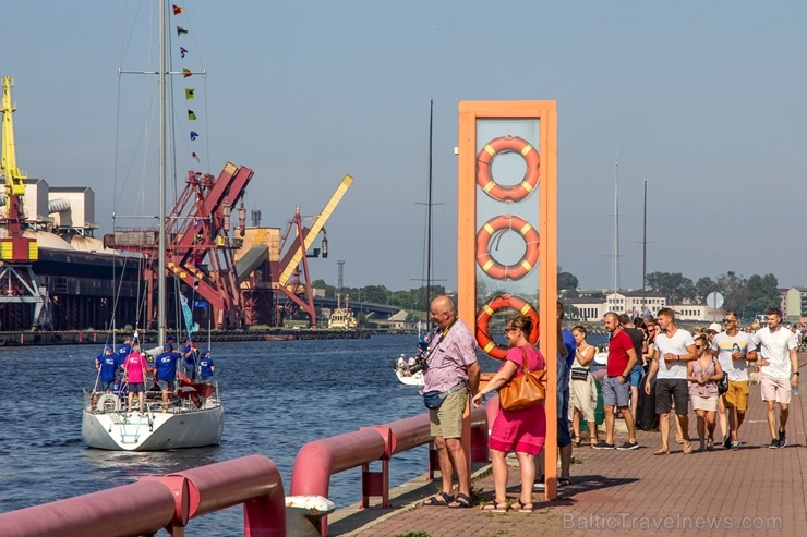 Ventspilī uz «Gulf of Riga Regatta 2020» buru parādi ierodas vairāk nekā 50 jahtas 284952