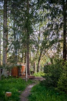 Milzkalnē meža ielokā viesus uzņem neaprastais «IGLU HUT» namiņš 8