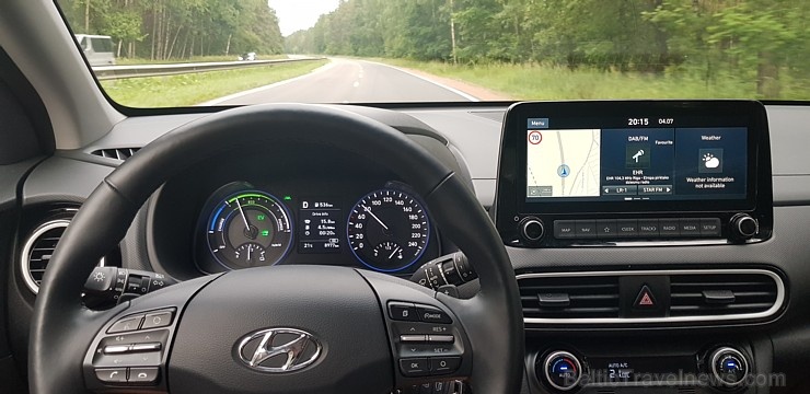 Travelnews.lv apceļo Latviju ar krosoveru «Hyundai Kona Hybrid» 285881