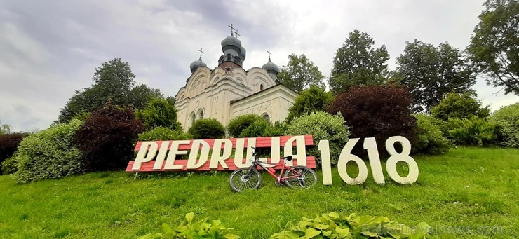 Velobraucējiem Krāslavā atklāts jauns pierobežas velomaršruts «Krāslava – Piedruja» 286801