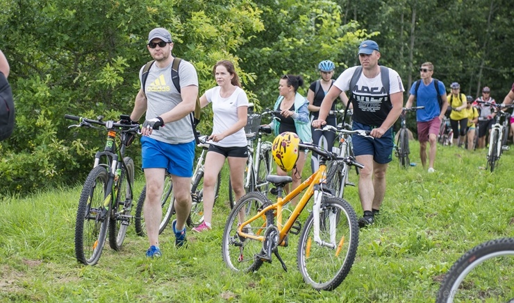Velobraucējiem Krāslavā atklāts jauns pierobežas velomaršruts «Krāslava – Piedruja» 286805