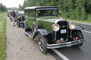 2020. gada 25. jūlijā no Rīgas Motormuzeja uz Cēsīm startēja retro auto parāde 