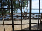 Skats uz Cirmas ezeru no viesību nama zāles 12