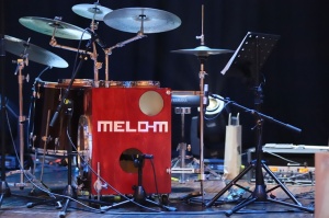 Melo-M un Dināra Rudāne ar lielām emocijām uzstājas Liepājas koncertzālē «Lielais dzintars». Foto: Līga Tetere 14