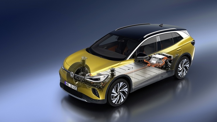 Volkswagen prezentē pirmo pilnīgi elektrisko apvidnieku – ID.4 291285