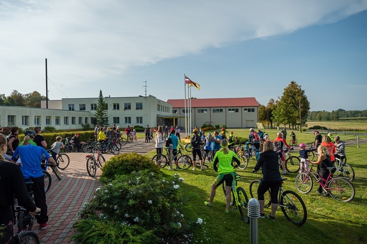 Smiltenes novadā tūrisma sezona izskan ar velobraucienu «Ieriteņo rudenī». Foto: Agnis Melderis 291770