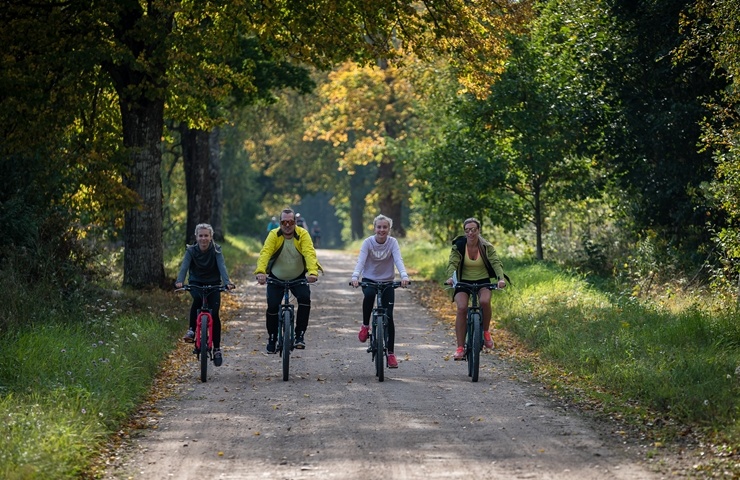 Smiltenes novadā tūrisma sezona izskan ar velobraucienu «Ieriteņo rudenī». Foto: Agnis Melderis 291776