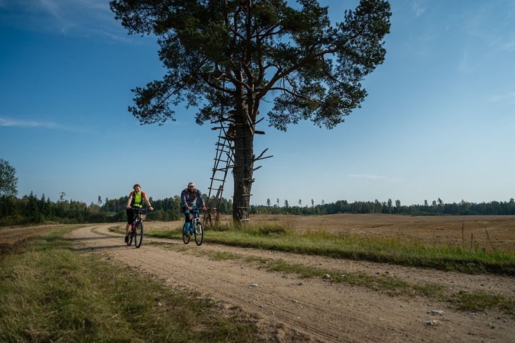 Smiltenes novadā tūrisma sezona izskan ar velobraucienu «Ieriteņo rudenī». Foto: Agnis Melderis 291783