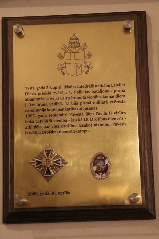 Rīgas Svētā Jēkaba Romas katoļu katedrālē ar svinīgu Sv.Misi atklāj «Svētā Meinarda mantojuma fondu» 291953