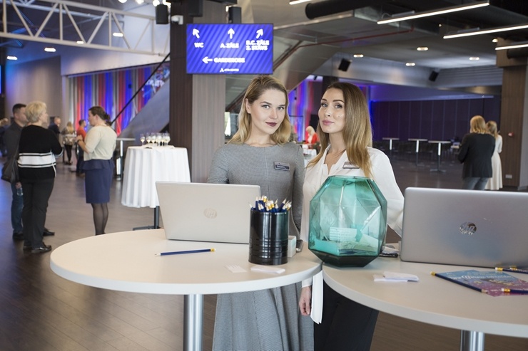 Rīgā 8.10.2020 oficiāli atklāj Baltijā lielāko konferenču centru «ATTA centre». Foto: Aļona Sauskāja 292305