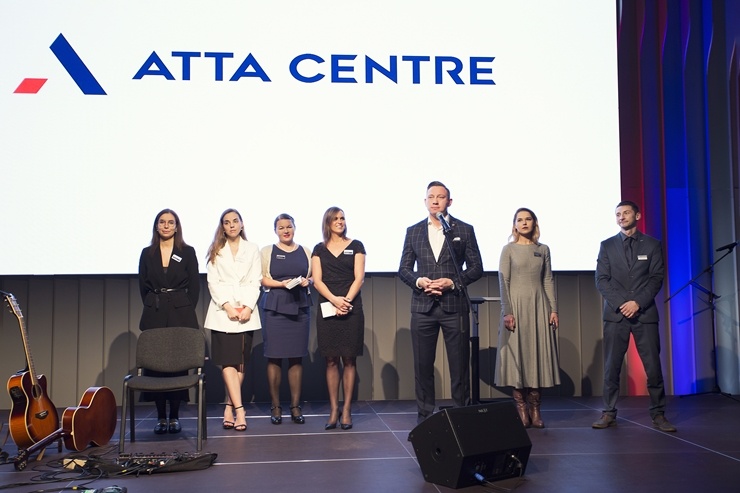 Rīgā 8.10.2020 oficiāli atklāj Baltijā lielāko konferenču centru «ATTA centre». Foto: Aļona Sauskāja 292317