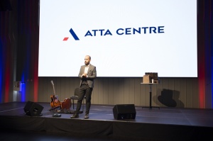 Rīgā 8.10.2020 oficiāli atklāj Baltijā lielāko konferenču centru «ATTA centre». Foto: Aļona Sauskāja 45