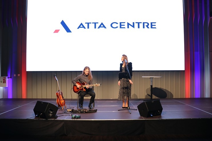 Travelnews.lv klātienē iepazīst Baltijā lielāko konferenču centru «ATTA centre» 292349