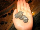 Mazie meteorīta paraugi ar dzelzs sastāvu tajos 16