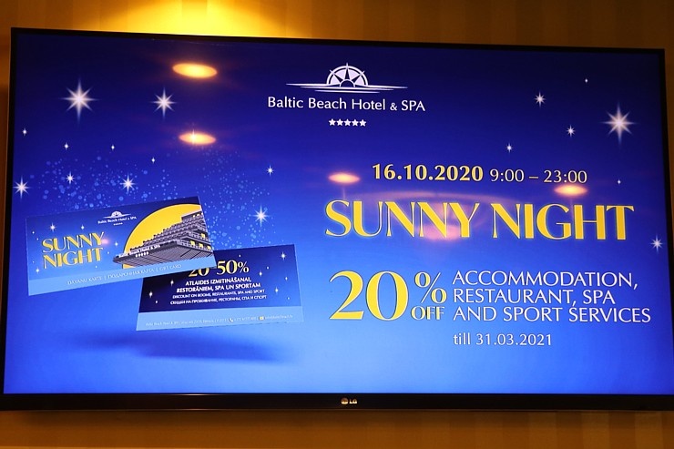 Jau desmito reizi «Baltic Beach Hotel» rīko iepazīšanās un pārdošanas «Saulaino nakti» 292549
