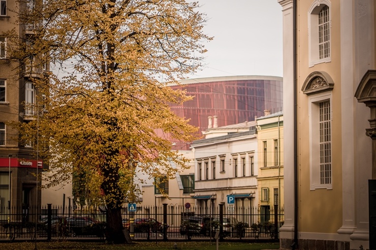 Vēju pilsēta Liepāja  ietērpjas rudens krāsās. Foto: Kārlis Volkovskis 293678