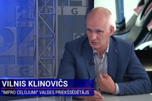 «Impro ceļojumi» valdes priekšsēdētājs Vilnis Klinovičs izsaka skarbu viedokli TV raidījumā «Dienas personība ar Veltu Puriņu» (video)