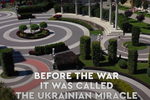 VIDEO: Irpiņa – pirms kara un tagad