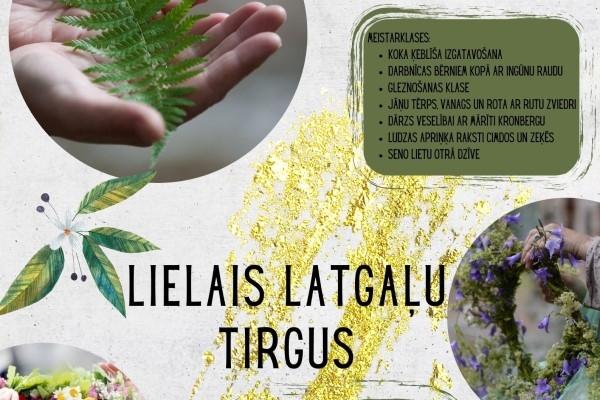 Lielais latgaļu tirgus Ludzā 