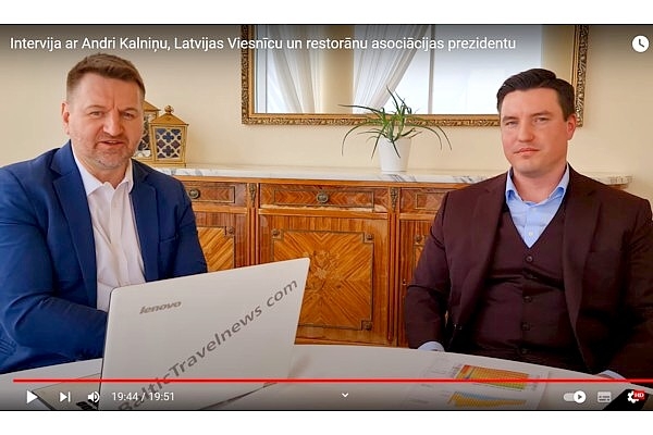 Intervija ar Andri Kalniņu, Latvijas Viesnīcu un restorānu asociācijas prezidentu