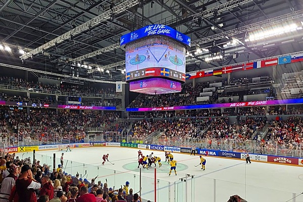 Latvijas hokeja izlase paveic 