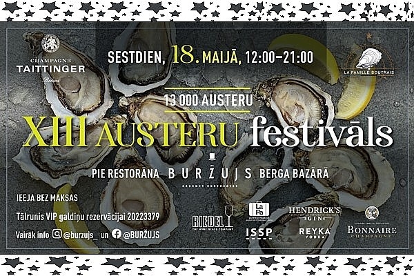 On May 18 we invite all oyster and seafood lovers 