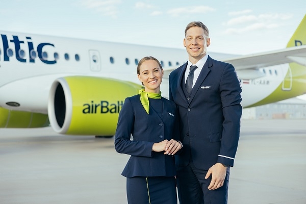 «airBaltic» un «Lufthansa Grou