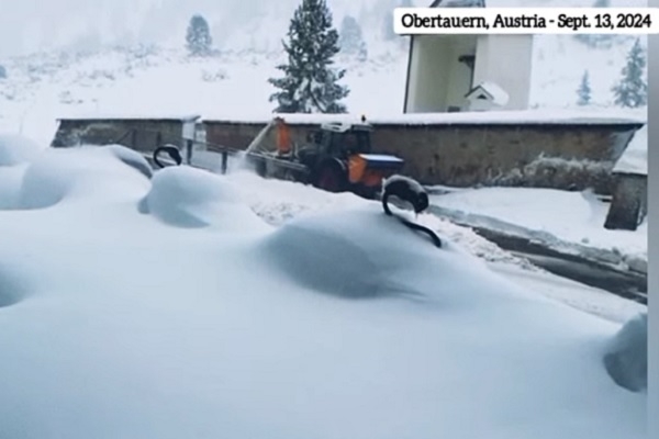 VIDEO: «Boriss» piemeklējis Centrāleiropu, izraiso